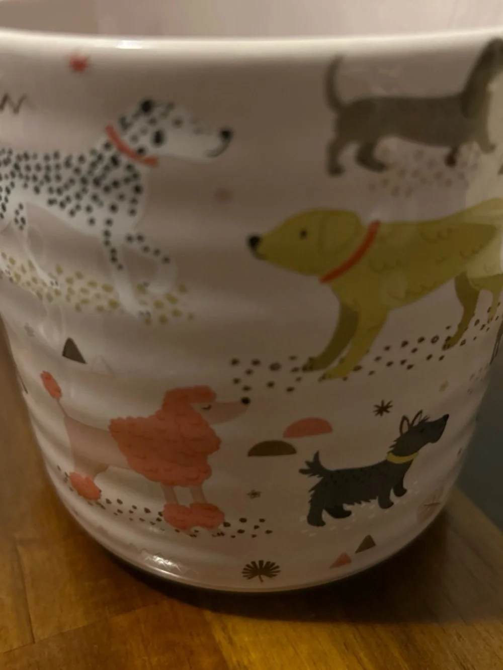 Dog Pattern Ceramic Mug - Pet Lovers Gift